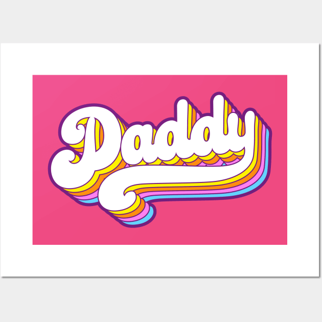 Daddy Wall Art by tommartinart